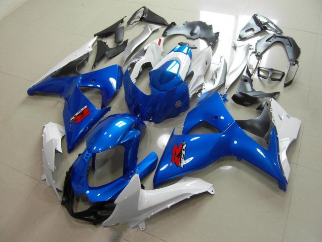 Carrocería GSXR 1000 K9 2009-2016 - Azul & Blanco Estilo OEM