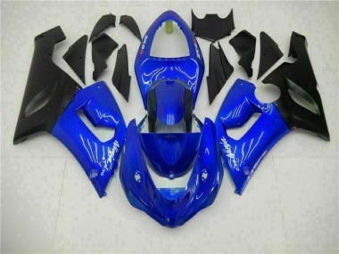 Carrocería ZX6R 2005-2006 - Azul