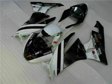 Inyección Kit Carenado ZX6R 2009-2012 - Negro Blanco 3M Touch4