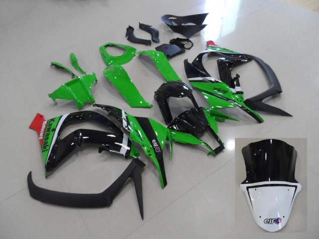 Kit ABS Carenado ZX10R 2011-2015 - Verde & Negro