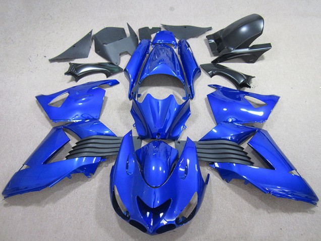 Kit ABS Carenado ZX14R ZZR 1400 2006-2011 - Azul