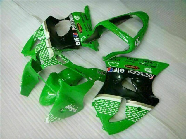 Kit ABS Carenado ZX6R 2000-2002 - Verde Negro