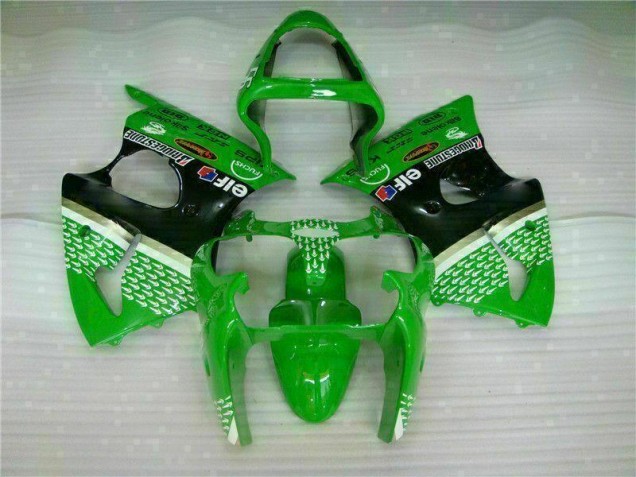 Kit ABS Carenado ZX6R 2000-2002 - Verde Negro