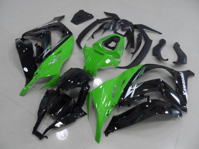 Kit Carenado ABS Completo ZX10R 2011-2015 - Verde & Negro