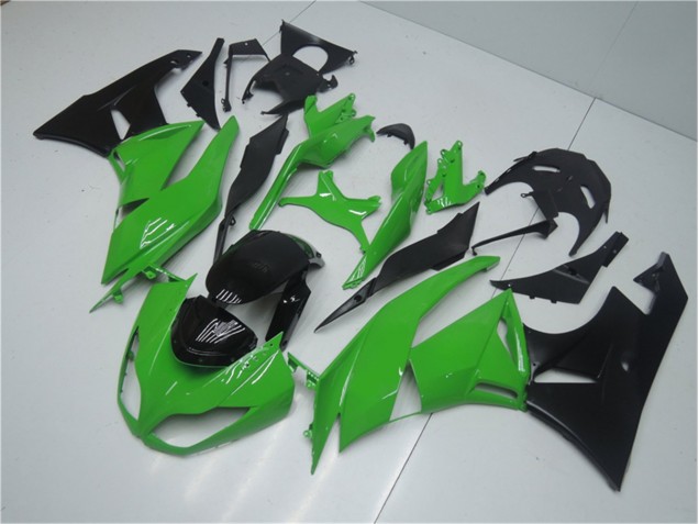 Kit Carenado ABS Completo ZX6R 2009-2012 - Verde Negro