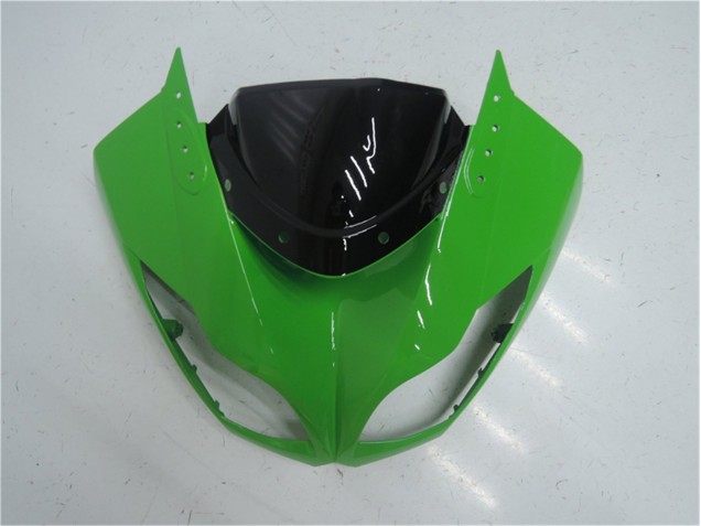 Kit Carenado ABS Completo ZX6R 2009-2012 - Verde Negro