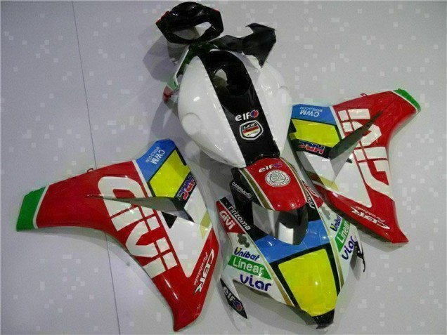 Kit Carenado CBR 1000 RR 2008-2011 - Rojo Blanco