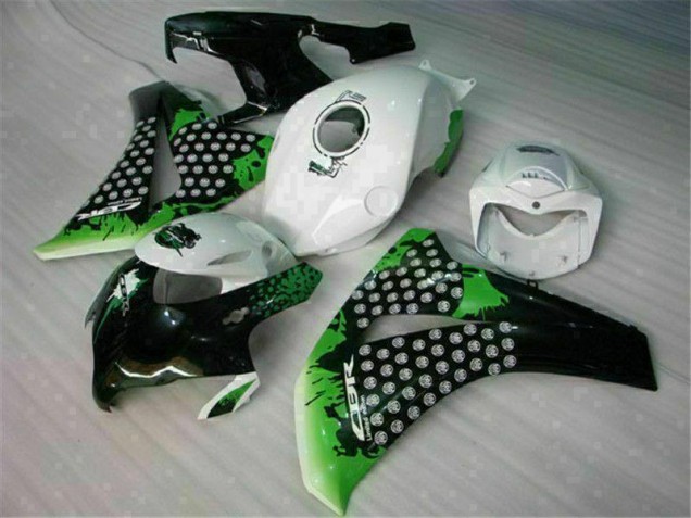 Kit Carenado Inyección CBR 1000 RR 2008-2011 - Verde Blanco