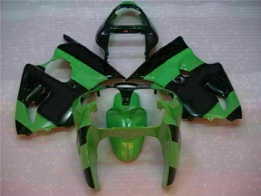 Kit Carenado Inyección ZX6R 2000-2002 - Verde Negro