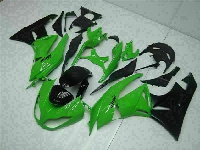 Kit Carenado Inyección ZX6R 2009-2012 - Negro Verde