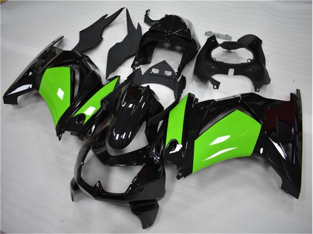 Kit Completo Carenado EX250 2008-2012 - Negro Verde