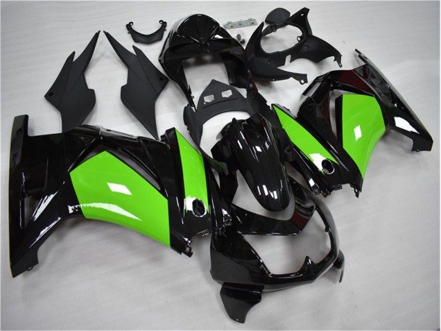 Kit Completo Carenado EX250 2008-2012 - Negro Verde