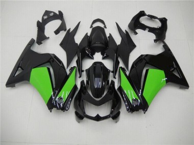 Kit Completo Carenado EX250 2008-2012 - Negro Verde