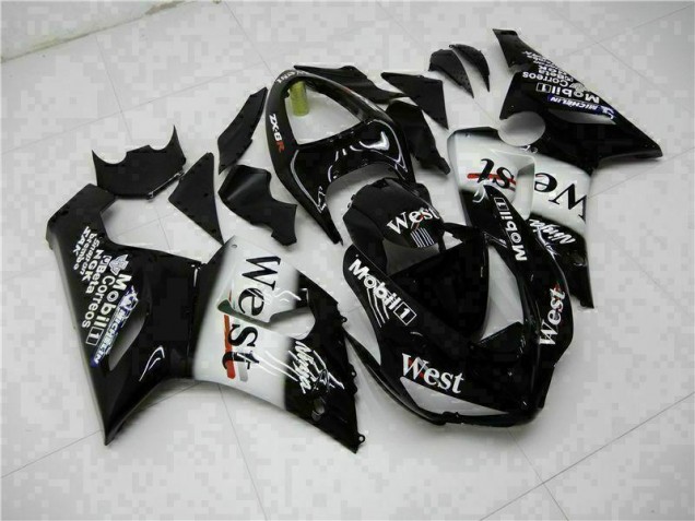 Kit Completo Carenado ZX6R 2005-2006 - Negro