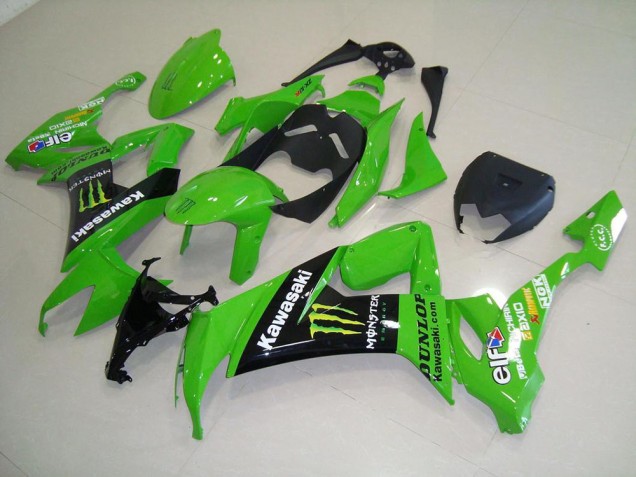 Kits ABS Carenado ZX10R 2008-2010 - Verde Monster