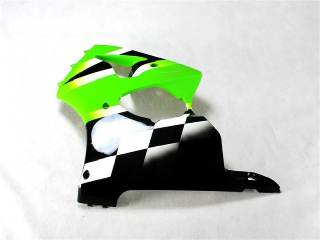 Kits ABS Carenado ZX6R 2000-2002 - Verde Negro Blanco