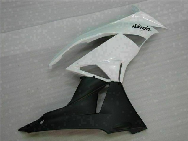 Kits ABS Carenado ZX6R 2009-2012 - Blanco Negro