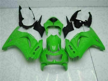 Kits Carenado EX250 2008-2012 - Verde Negro Ninja