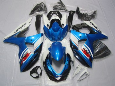 Kits Carenado GSXR 1000 K9 2009-2016 - Azul Blanco