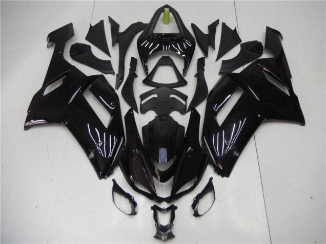 Kits Carenado ZX6R 2007-2008 - Brillante Negro