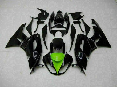 Kits Carenado ZX6R 2009-2012 - Negro Verde