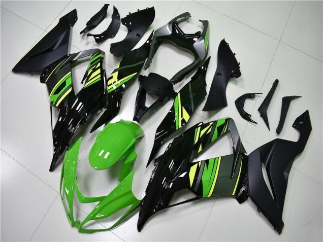 Kits Carenado ZX6R 2013-2018 - Verde Negro