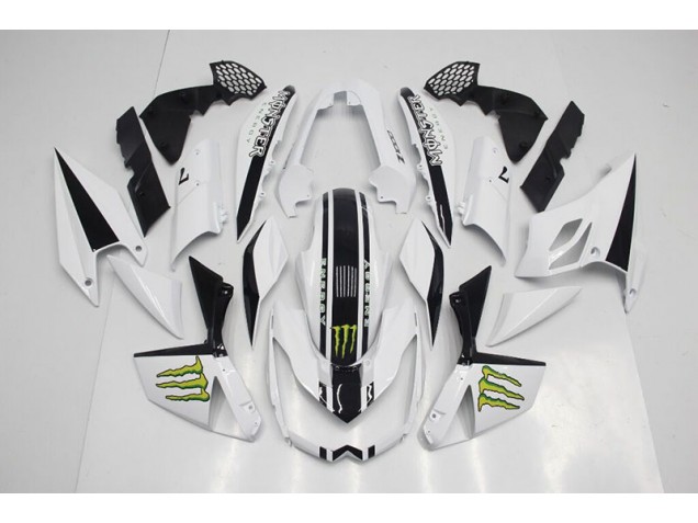 Kits Completo Carenado ABS Z1000 2007-2009 - Blanco