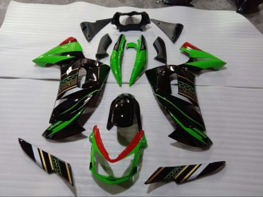 Kits Completo Carenado EX650 2006-2008 - Verde Negro