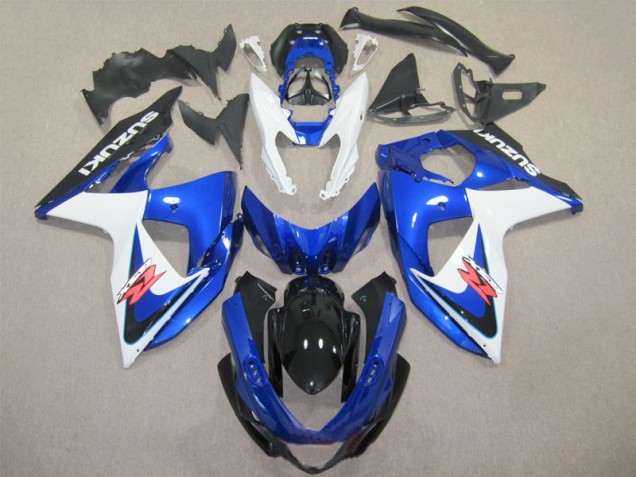 Kits Completo Carenado GSXR 1000 K9 2009-2016 - Azul Blanco