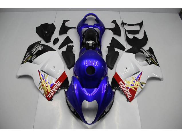 Kits Completo Carenado GSXR 1300 Hayabusa 1996-2007 - Azul Blanco