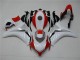 Plástico CBR 1000 RR 2008-2011 - Blanco Rojo