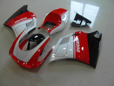 Plástico Ducati 748 916 996 996S 1993-2005 - Rojo Blanco